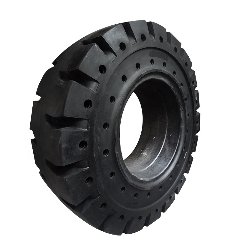 17.5x25, 20.5x25, 23.5x25 Wheel Loader Solid Tire with Rim