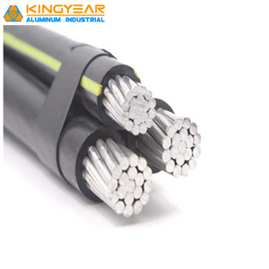 Dây dẫn nhôm xlpe cách điện trên không trên không bó cáp <span class=keywords><strong>Duplex</strong></span>/<span class=keywords><strong>Triplex</strong></span>/<span class=keywords><strong>quadruplex</strong></span> dịch vụ thả/urd/ABC dây đi kèm - Product Image 6