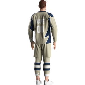 Diseño de Uniforme de Hockey Personalizado para Hombre y Mujer, Camiseta de Manga Larga para Gimnasio, Uniforme Universitario de Hockey sobre Hielo - Product Image 6