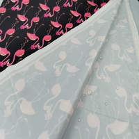 100% Polyester 170g/m² hochwertiges kleines MOQ Wasserdichtes PUL-Gewebe mit individuellem Digitaldruck für Baby windel hosen