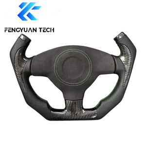 <span class=keywords><strong>Volante</strong></span> <span class=keywords><strong>Deportivo</strong></span> Personalizado de Fibra de Carbono Forjado para <span class=keywords><strong>Suzuki</strong></span> Swift Jimny Ciaz Alto <span class=keywords><strong>Vitara</strong></span> Multimedia 2022 2011 - Product Image 3