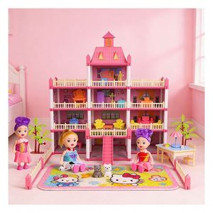 Puppy <b>Kitchen</b> Toys Set for Kids Unisex <b>Plastic</b> Balcony Play Set - Product Image 1