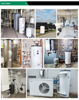 Chauffe-eau solaire multifonctionnel en acier inoxydable 200L-400L avec pompe à chaleur air-eau
