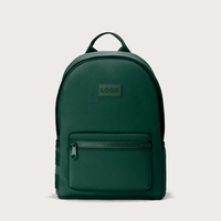 Sac à dos pour ordinateur portable imperméable de grande taille personnalisé, sac à dos de sport décontracté en néoprène simple et tendance pour femmes
