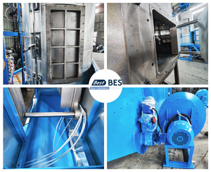 BES hoàn toàn tự động EPS pre-expander bọt Máy làm nguyên liệu hạt mở rộng <span class=keywords><strong>Polystyrene</strong></span> EPS Expander hộp trái cây - Product Image 3