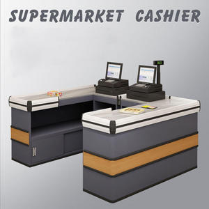 Tienda de comestibles Conveniente Mejor precio Cajero eléctrico Contador para supermercado Tienda - Product Image 4