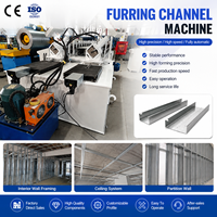 Machine de profilage à froid pour la fabrication de profilés de toiture en forme de chapeau (Cold Steel Hat Section Roll Forming Machine)