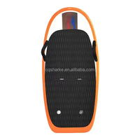 Planche de surf électrique unisexe à vitesse de 40 km/h, Efoil, hydrofoil, rechargeable, 48v, fibre de carbone = matériau métallique pour l'eau, télécommande, sac