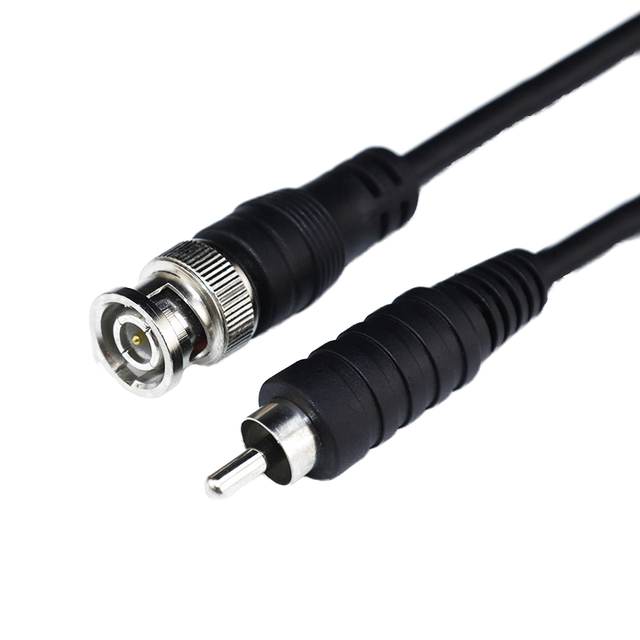 DAJIANG OEM Customized Waterproof MALE-MALE RG59 Coaxial  BNC to RCA Security Extension Camera Accessories Cable for Projector