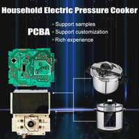 Fabricant personnalisé d'électronique intelligent Circuit FR-4 PCB personnalisé Cuisine domestique Autocuiseur électrique Fournisseur PCBA