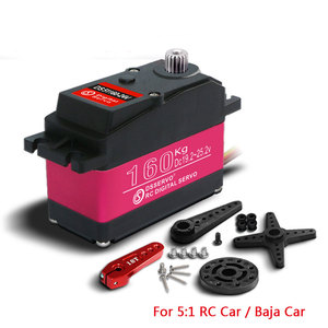 Motores Dsservo DS51160 de 24V, Impermeables, 160KG de Alto Torque, con Engranajes Metálicos Digitales para Autos RC 1/5, Baja Robot - Product Image 5