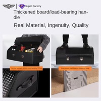 En stock organisateur de voiture multifonctionnel de grande capacité boîte de rangement en cuir PU pour le stockage du coffre de voiture