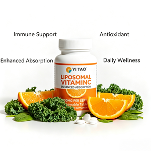 Servicio de Fabricación Personalizada de Suplementos de Vitamina C Liposomal Masticable de 1000 mg de Alta Absorción para el Bienestar Inmunológico, OEM/ODM - Product Image 2