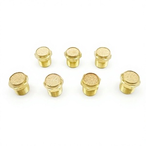 Vanne solénoïde pneumatique YIIDNN en cuivre, silencieux d'aération fileté droit mâle NPT1/8'' 1/4'' 3/8'' 1/2'' 3/4'' 1'' - Product Image 3