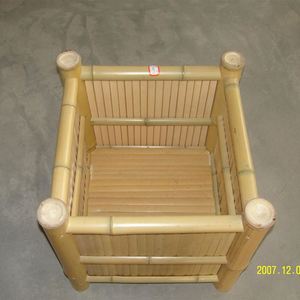 Boîte de plantation en <span class=keywords><strong>bambou</strong></span> naturel pour la décoration paysagère de jardin et la plantation de <span class=keywords><strong>fleurs</strong></span> - Product Image 5