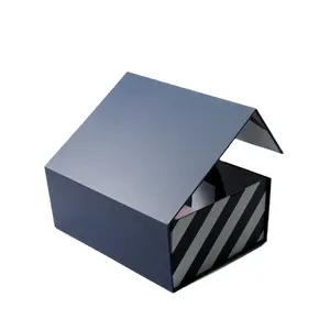 Travel Case Retail Customize Logo Folding Cardboard Paper Suitcase Box Packaging