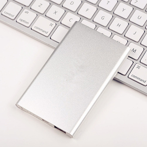 5000mAh USB portatile con uscita 10W alluminio Micro USB interfaccia LI-polimero caricabatteria per telefoni cellulari - Product Image 1