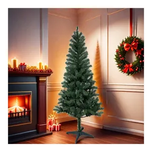 Modern Christmas Tree Outdoor Commercial Electronic 6Ft Christmas Tree With Motor