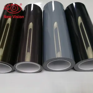 Black Grey Light Blue Smoked Transparent TPH Car Lamp Film Headlight Taillight Tint Wrap Vinyl Foil