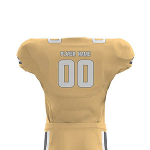 Customizable Professional American Football Uniforms Set Printed Breathable Quick Dry Short Sleeve Jersey Custom Plus Size Teams - Product Image 5