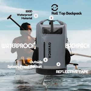 Muestra Gratuita, Productos de Venta Caliente de Fábrica 2025, Bolsa Seca de Alta Calidad, Mochila Impermeable de Gran Capacidad para Pesca - Product Image 2