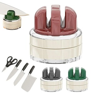Afilador de Cuchillos con Ventosa, Pequeña Piedra de Afilar Doméstica Transfronteriza, Mini Herramienta Afiladora de Cuchillos de Acero de Tungsteno - Product Image 1
