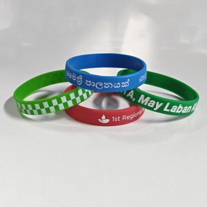 Diseña tu Propia Pulsera de Silicona con Logotipo Personalizado, Pulseras de Silicona de Goma con Logotipo Personalizado - Product Image 6