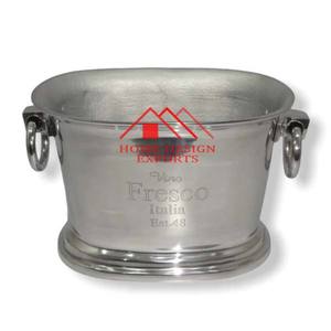 Nouveauté : seau à glace en aluminium avec logo personnalisé, idéal pour les bars, les discothèques et les décorations de fête - Product Image 1