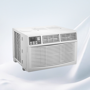 Climatiseur de <span class=keywords><strong>fenêtre</strong></span> 8000 BTU avec télécommande, refroidissement uniquement, économe en énergie, R32, silencieux, intelligent, compact, pour chambre, maison, bureau, marché américain - Product Image 1
