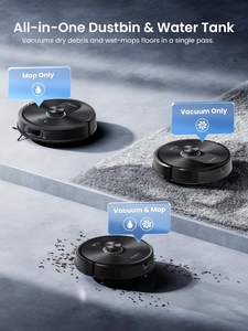 Robot Aspirador y Fregador Liberbot Q10 al por Mayor, Succión Potente, Motor de Cepillo, 200 Minutos de Autonomía, Autocargable, para Suelos Duros y Alfombras - Product Image 5