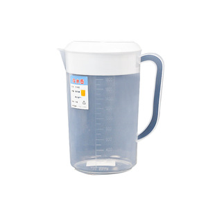 Jarra de agua fría de 4000 ml, material PP de grado alimenticio con marcas de graduación para preparar té y uso doméstico - Product Image 2