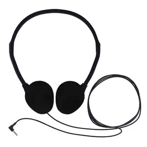 3.5mm AUX Jack Lightweight Portable Business Headsets headphones with with folding structure