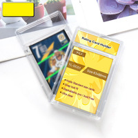 Supports de cartes de sport transparents en plastique rigide pour la classification des cartes de baseball, ensemble de cartes de notation YILI