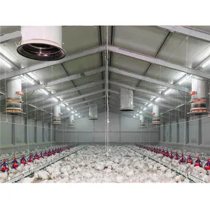 New design light steel structure poultry farm house hen house poultry chicken house