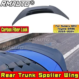 สปอยเลอร์หลังทรงใบมีดลายคาร์บอนไฟเบอร์สำหรับ Subaru BRZ Toyota GR86 ปี 2022-2024 อุปกรณ์ตกแต่งรถยนต์ - Product Image 1