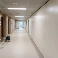 Vente en gros d'usine : Panneau mural moderne, écologique, non peint, ignifuge, durable, pré-enduit, pour décoration intérieure facile