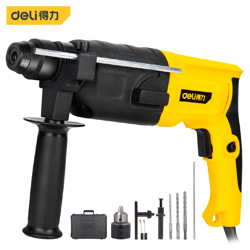 Deli DL6331 Power Tool Rotary Hammer Drill Electric Hammer Dril Impact Drill Electric Demolition Hammer drills