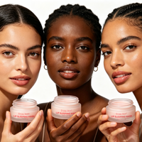 Baume à lèvres réparateur jour et nuit Enjoy Skin, masque de nuit en gel végétalien et biologique avec acide hyaluronique, hydratant et nourrissant