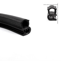 Joint d'étanchéité de porte de voiture en caoutchouc composite d'extrusion