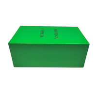 Scatola Regalo Magnetica Pieghevole a Forma di Libro Verde con Logo Personalizzato, Scatola Rigida in Carta Riciclabile per Confezioni Regalo