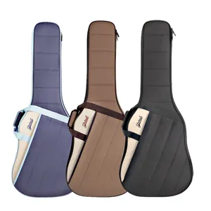 Chất lượng cao Guitar Điện trường hợp bọt đệm Acoustic guitar hợp đồng biểu diễn túi cổ điển Guitar mềm trường hợp Bass Túi