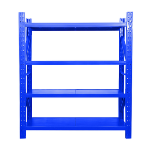 강철 창고 선반 적층 선반 금속 차고 선반 다층 저장 디자인 경량에서 중량까지의 물품 정리용 - Product Image 4