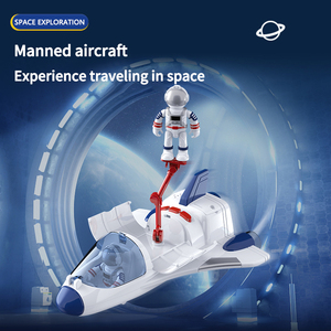 Jouets spatiaux pour enfants Hot Toys, modèle de fusée <span class=keywords><strong>spatiale</strong></span>, voiture d'exploration, <span class=keywords><strong>navette</strong></span>, modèle d'astronaute, puzzle d'exploration <span class=keywords><strong>spatiale</strong></span> - Product Image 4