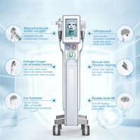 Appareil de beauté pour le nettoyage du visage par hydradermabrasion 6 en 1, machine de nettoyage du visage par hydradermabrasion, machine de beauté par hydradermabrasion