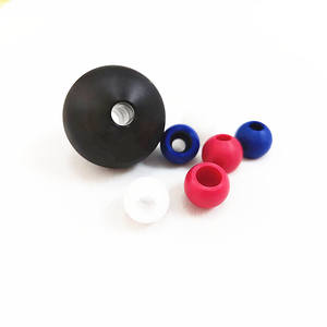 Bolas de Nylon Sólidas Personalizadas Resistentes ao Desgaste de 28mm 28.5mm em Cores Preto Vermelho Azul com Furos - Product Image 4