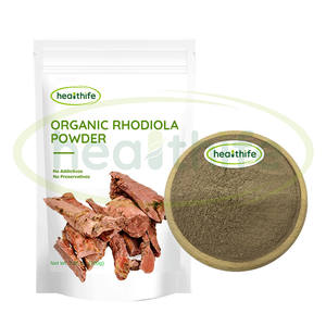 Suplemento Certificado por la USDA y la UE, Polvo de Raíz de Rhodiola Rosea, Polvo de Rhodiola Rosea Orgánico - Product Image 2