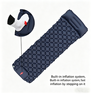 Colchoneta Inflable para Camping con Bomba de Pie Integrada, 190x60x8cm, Colchón Inflable Impermeable de TPU para Tiendas de Campaña y Senderismo al Aire Libre - Product Image 4