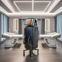 Nouveau design 808nm diode laser 755nm laser épilation machine chine laser rajeunissement de la peau et épilation dispositif