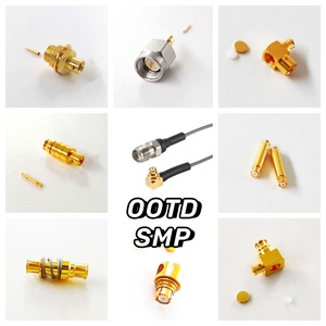 Connettore coassiale RF SMP femmina per cavo coassiale HT160 da 0,047 pollici, 50 Ohm, per cavo antenna da 26,5 GHz - Prodotto da Electrical Manufacturers - Product Image 1