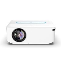 Projecteur intelligent Android Xnano X1, projecteur LED HD portable 2G, projection directe pour la maison, le bureau, l'enseignement, projecteur mural blanc pour une optimisation optimale
